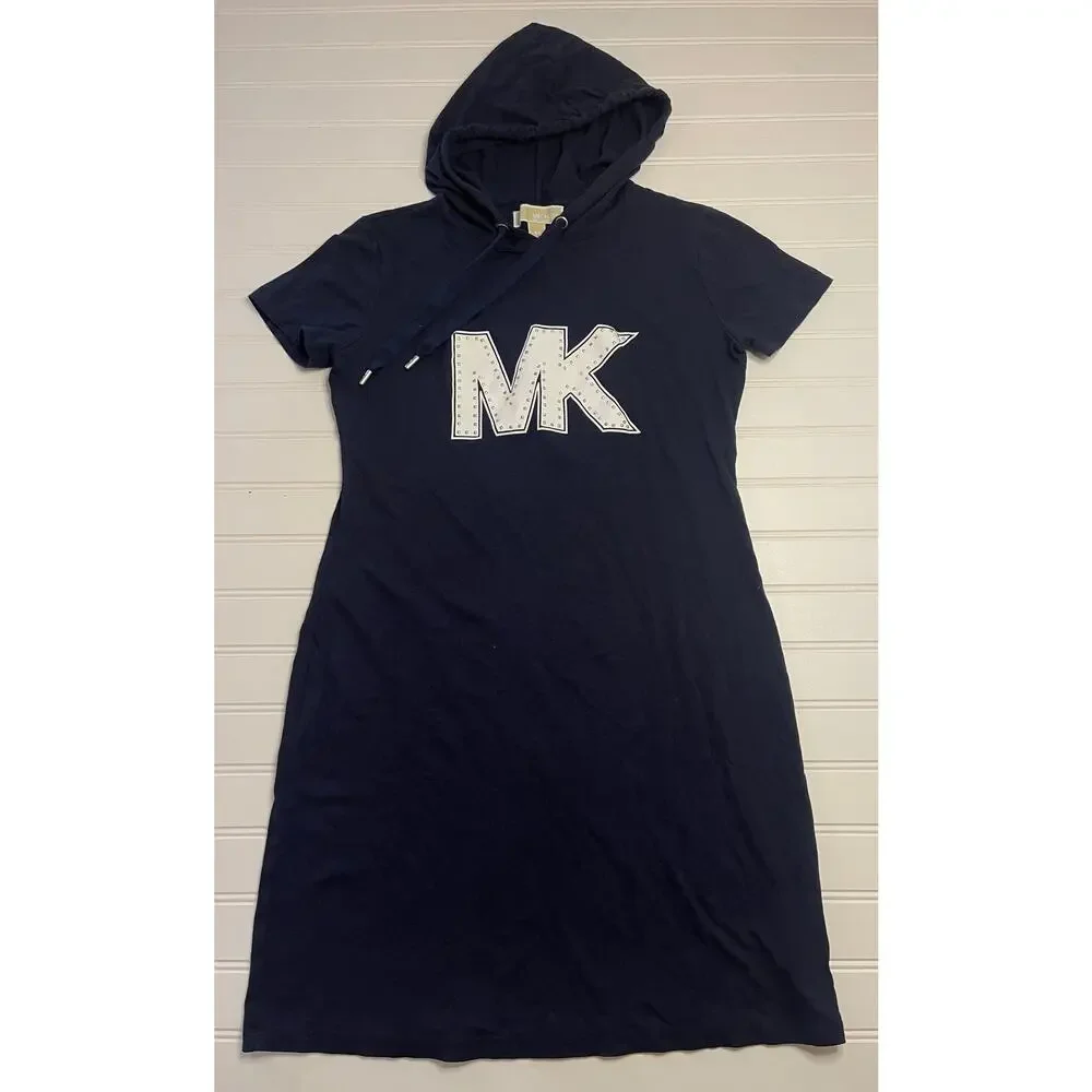Michael Kors Short Sleeve Hoodie‎ Dress Jewels - Size Women's XS